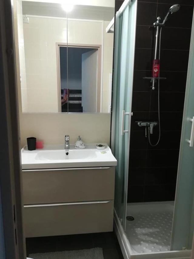 Studio Cabine Vue Port Avec Parking Prive, Piscine, Parc, Boulodrome Agde Exterior foto
